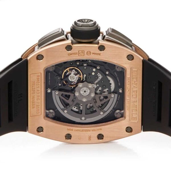 4-2.jpg Richard Mille RM 011 Rose Gold Super Clone 1:1 Replica Watch | V-UNION