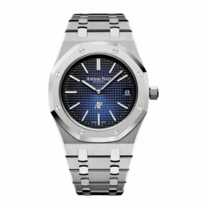 AP-Extra-Thin-Blue-Dial-Replica.webp Audemars Piguet Royal Oak Jumbo Extra-Thin 16202ST Blue Dial Super Clone 1:1 Replica Watch | V-UNION