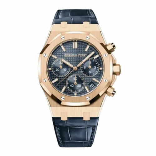 Audemars-Piguet-Blue-Leather-Replica.webp Audemars Piguet Royal Oak Offshore Chronograph 26401RO Blue Leather Supreme Super Clone 1:1 Replica Watch | V-UNION