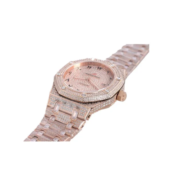 Audemars-Piguet-Royal-Oak-Iced-Out-Rose-Gold-Replica-4.webp Audemars Piguet Royal Oak AP160SF296 Iced Out Rose Gold Super Clone 1:1 Replica Watch | V-UNION