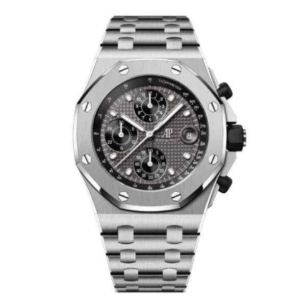 Audemars-Piguet-Royal-Oak-Offshore-Grey-Dial-26238-Replica-1.webp Audemars Piguet Royal Oak Offshore 26238 Flyback Super Clone 1:1 Replica Watch | V-UNION