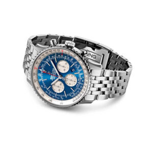 Breitling-Navitimer-B01-Blue-Chronograph-Dial-02.jpg Breitling Navitimer B01 AB0127211C1A1 Chronograph Super Clone 1:1 Replica Watch | V-UNION