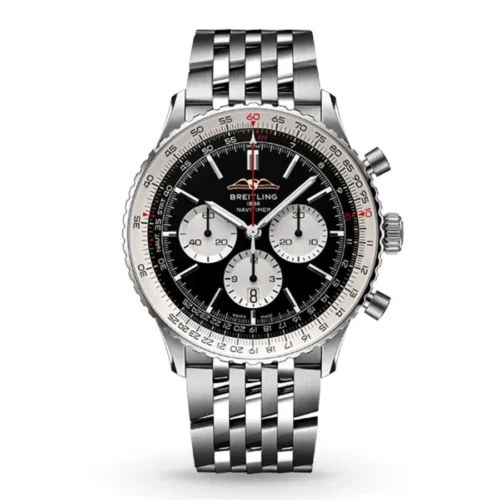 Breitling-Navitimer-BBB01-447A-Replica11.webp Breitling Navitimer B01 Chronograph 43 AB0121211B1P1 Black Dial Super Clone 1:1 Replica Watch | V-UNION