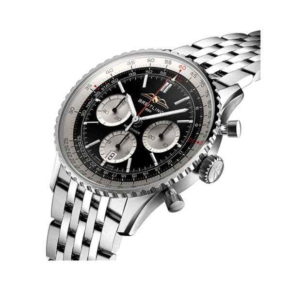 Breitling Navitimer B01 Chronograph 43 AB0121211B1P1 Black Dial Super Clone 1:1 Replica Watch | V-UNION