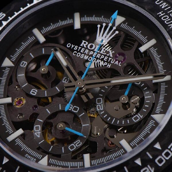 DIW-Daytona-Skeleton-Dial-in-Carbon-with-Blue-Hands-on-Black-Nylon-Strap-1-10.jpg Rolex Super Clone 1:1 Replica Watch | V-UNION
