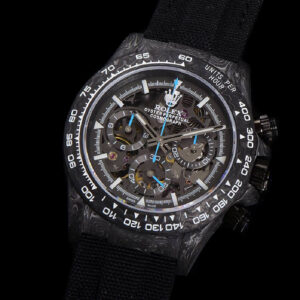 DIW-Daytona-Skeleton-Dial-in-Carbon-with-Blue-Hands-on-Black-Nylon-Strap-1-7.jpg Rolex Super Clone 1:1 Replica Watch | V-UNION
