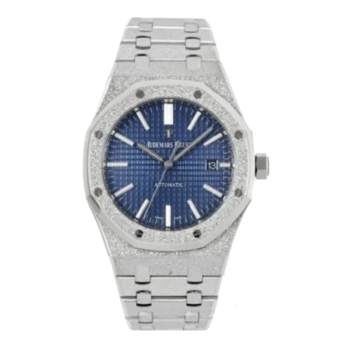 Audemars Piguet Royal Oak 67653BC.GG.1263BC.02 Frosted Blue Dial Super Clone 1:1 Replica Watch | V-UNION