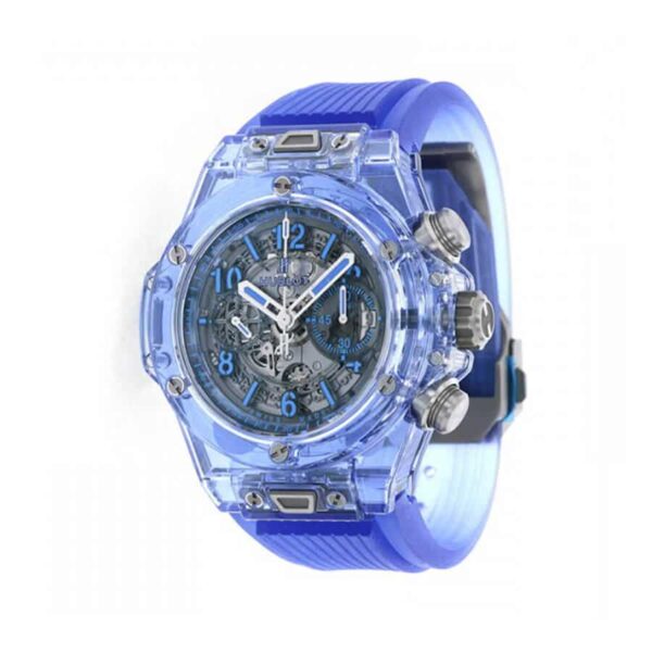 Hublot-Big-Bang-Unico-Blue-Sapphire-Replica-1.jpg Hublot Big Bang Unico Blue Sapphire Flyback 411.JL.4809.RT Super Clone 1:1 Replica Watch | V-UNION