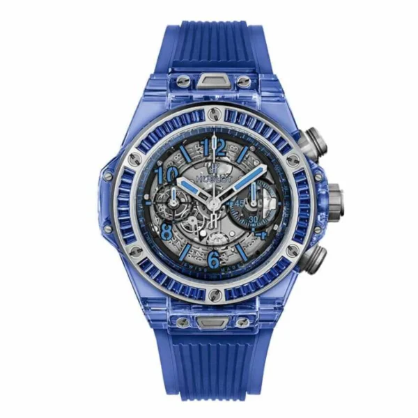 Hublot-Sapphire-Replica.webp Hublot Big Bang Unico Sapphire 411.JX.4802.RT Transparent Case Collector’s Super Clone 1:1 Replica Watch | V-UNION