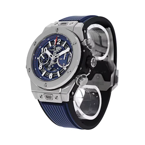 Hublot-Transparent-Blue-Replica1.webp Hublot Big Bang Unico 411.JX.4802.RT Sapphire Elite Super Clone 1:1 Replica Watch | V-UNION
