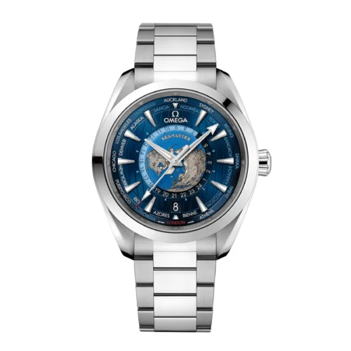 Omega Seamaster Aqua Terra Worldtimer 220.10.43.22.03.001 Signature Super Clone 1:1 Replica Watch | V-UNION
