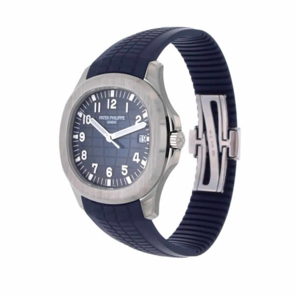 Patek-Philippe-Aquanaut-Blue-Replica-Left.jpg Patek Philippe Aquanaut Blue Dial 5168G-001 Super Clone 1:1 Replica Watch | V-UNION
