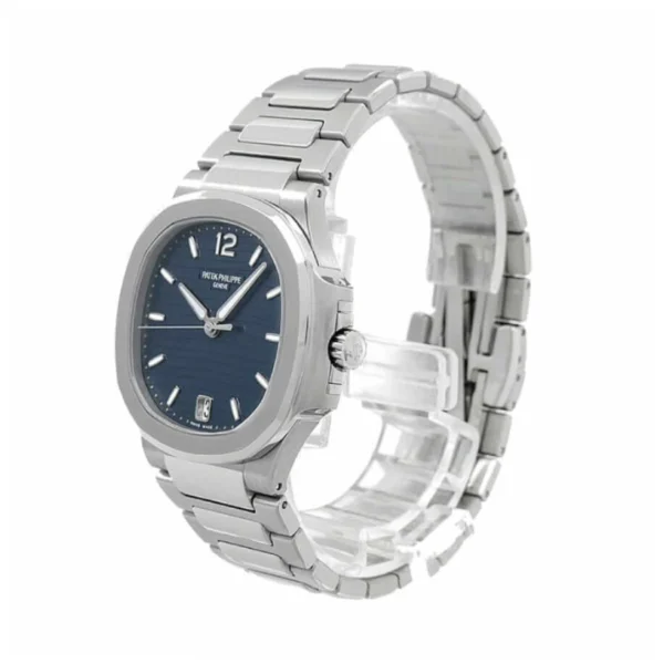 Patek-Philippe-Nautilus-Ladies-Blue-Replica.webp Patek Philippe Nautilus 7118/1A Ladies Super Clone 1:1 Replica Watch | V-UNION
