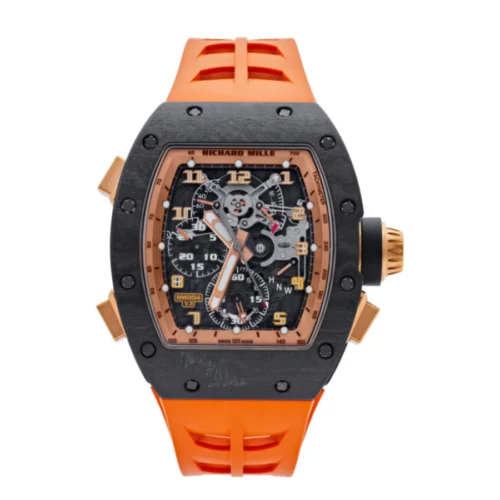 Richard-Mille-Titanium-Orange-Storm-Replica5.webp Richard Mille RM 011-03 Orange Storm Super Clone 1:1 Replica Watch | V-UNION