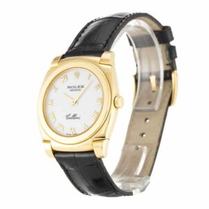 Rolex-Cellini-Yellow-Gold-White-Replica-Left.jpg Rolex Cellini 5320 Super Clone 1:1 Replica Watch | V-UNION