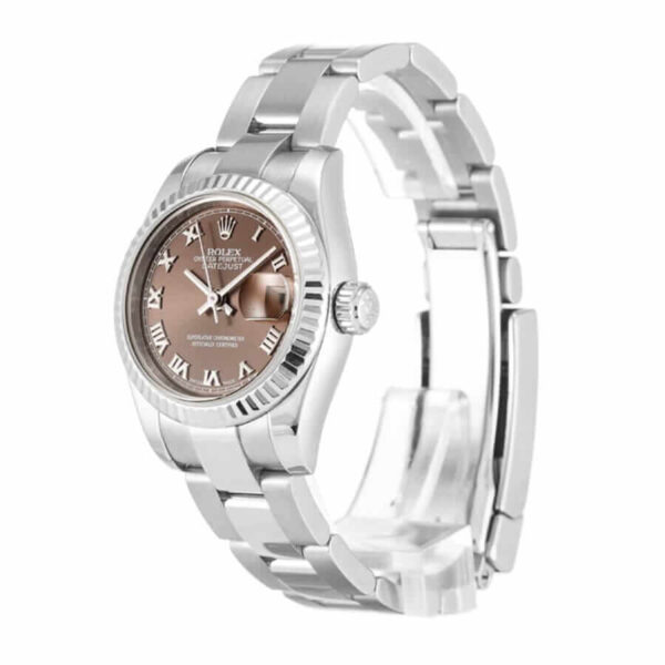 Rolex-Datejust-Bronze-Roman-Numeral-Replica-Left.jpg Rolex Datejust 179179 Super Clone 1:1 Replica Watch | V-UNION