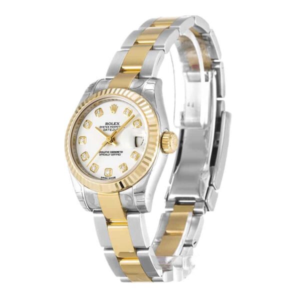 Rolex-Datejust-Yellow-Gold-Diamond-Replica-Left.jpg Rolex Datejust 179173 Super Clone 1:1 Replica Watch | V-UNION