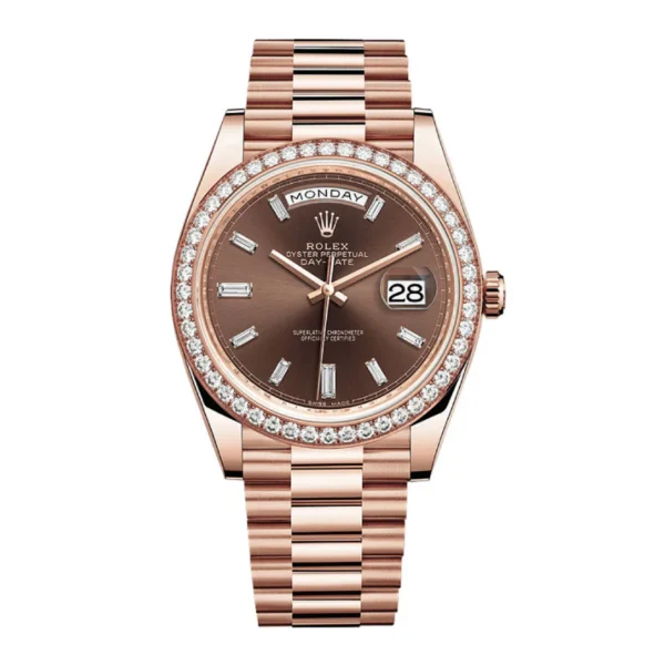 Rolex Day-Date 228345RBR Super Clone 1:1 Replica Watch | V-UNION