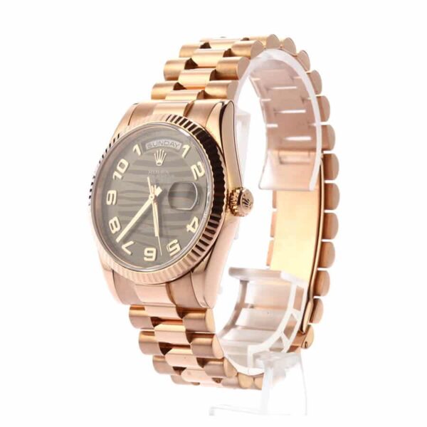 Rolex-Day-Date-Bronze-Wave-Dial-Replica-Left.jpg Rolex Day-Date 218235 Super Clone 1:1 Replica Watch | V-UNION