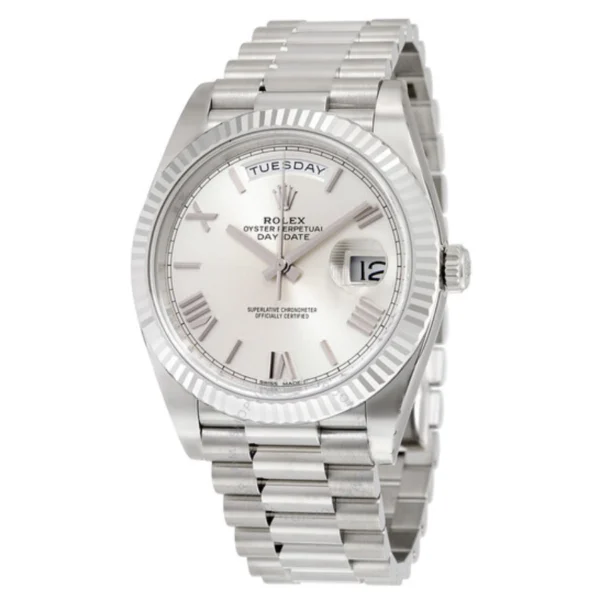 Rolex-Day-Date-II-218239-Grey-Roman-Dial-Replica-4-reviews1.webp Rolex Day-Date 218239 II Super Clone 1:1 Replica Watch | V-UNION