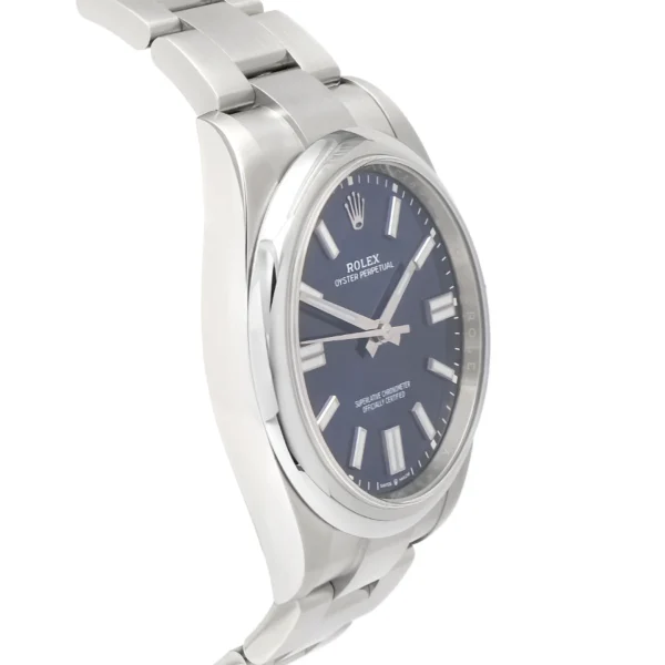 Rolex-Oyster-Perpetual-124300-Blue-Dial-Replica1.webp Rolex Milgauss 124300 Oyster Perpetual Super Clone 1:1 Replica Watch | V-UNION