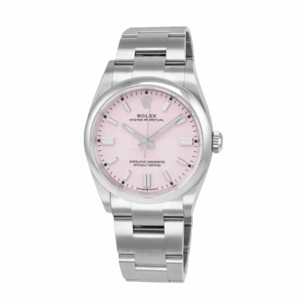 Rolex-Perpetual-Pink-124300-Replica.webp Rolex Milgauss 124300 Oyster Perpetual Super Clone 1:1 Replica Watch | V-UNION