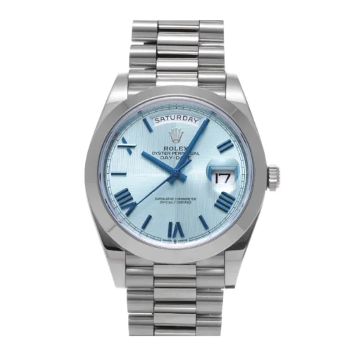 Rolex-Roman-Numerals-Replica.webp Rolex Day-Date 228206 Super Clone 1:1 Replica Watch | V-UNION