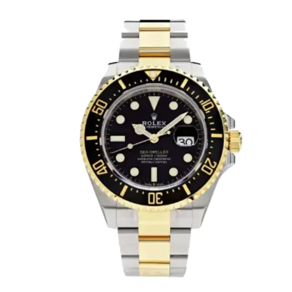 Rolex-Sea-Dweller-In-Two-Tone-‘Rolesor-Steel-And-Yellow-Gold-Replica-1.webp Rolex Sea-Dweller 126603 Super Clone 1:1 Replica Watch | V-UNION