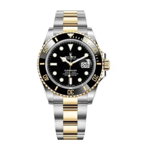 Rolex-Submariner-Date-126613LN-Two-Tone-Black-Dial-Replica.webp Rolex Submariner Date 126613LN Super Clone 1:1 Replica Watch | V-UNION