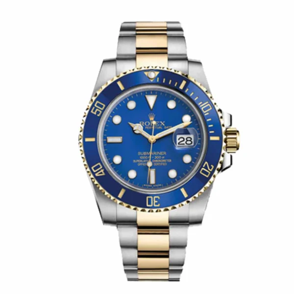 Rolex-Submariner-Date-Two-Tone-Blue-Dial-16613-Replica-1.webp Rolex Submariner Date 16613 Super Clone 1:1 Replica Watch | V-UNION