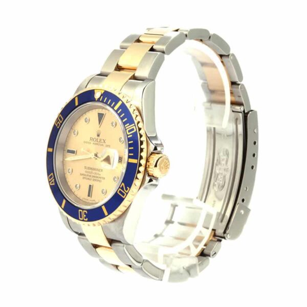 Rolex-Submariner-Two-Tone-Replica-Left.jpg Rolex Submariner 16613 Super Clone 1:1 Replica Watch | V-UNION