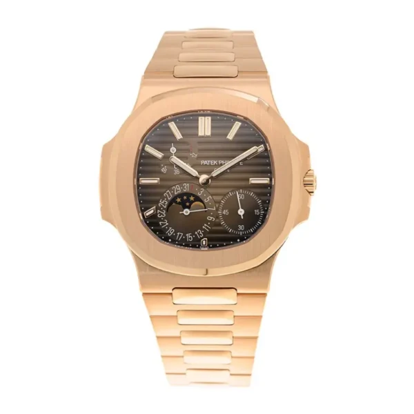 Patek Philippe Nautilus 5712/1R-001 Rose Gold Super Clone 1:1 Replica Watch | V-UNION