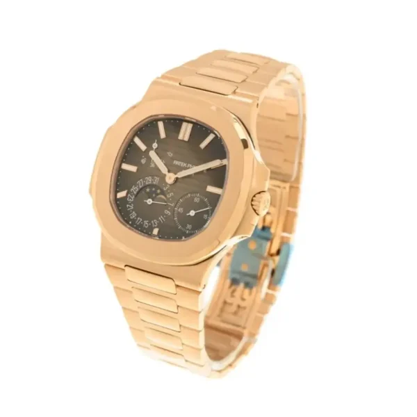 Patek Philippe Nautilus 5712/1R-001 Rose Gold Super Clone 1:1 Replica Watch | V-UNION
