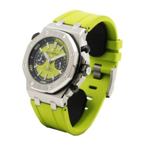 ap-green-chronograph-dial.jpg Audemars Piguet Royal Oak Offshore 26703ST.OO.A051CA.01 Collector’s Super Clone 1:1 Replica Watch | V-UNION