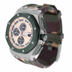 ap-leather-strap-1-kopya.jpg Audemars Piguet Royal Oak Chronograph 26331ST Silver-Toned Dial Super Clone 1:1 Replica Watch | V-UNION