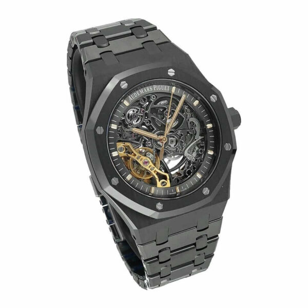 Audemars Piguet Royal Oak Double Balance Wheel Openworked 15416CE Near Original Super Clone 1:1 Replica Watch | V-UNION