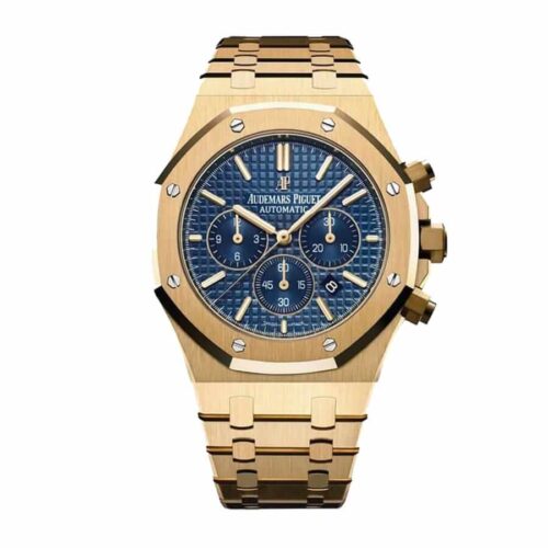 audemars-piguet-gold-royal-oak-blue-replica-2.jpg Audemars Piguet Royal Oak 26320BA.OO.1220BA.02 Premium Super Clone 1:1 Replica Watch | V-UNION