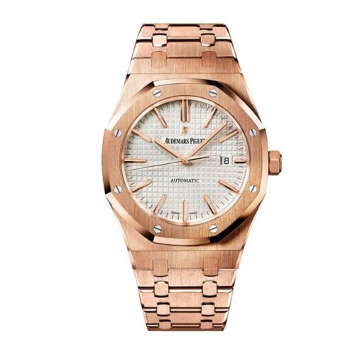 audemars-piguet-rose-gold-royal-oak-white-replica.jpg Audemars Piguet Royal Oak 15400OR.OO.1220OR.02 Super Clone 1:1 Replica Watch | V-UNION