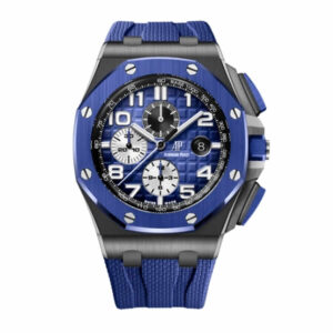 audemars-piguet-royal-oak-blue.jpg Audemars Piguet Royal Oak Offshore Chronograph 26405CE.OO.A002CA.01 Black & Blue Near Original Super Clone 1:1 Replica Watch | V-UNION