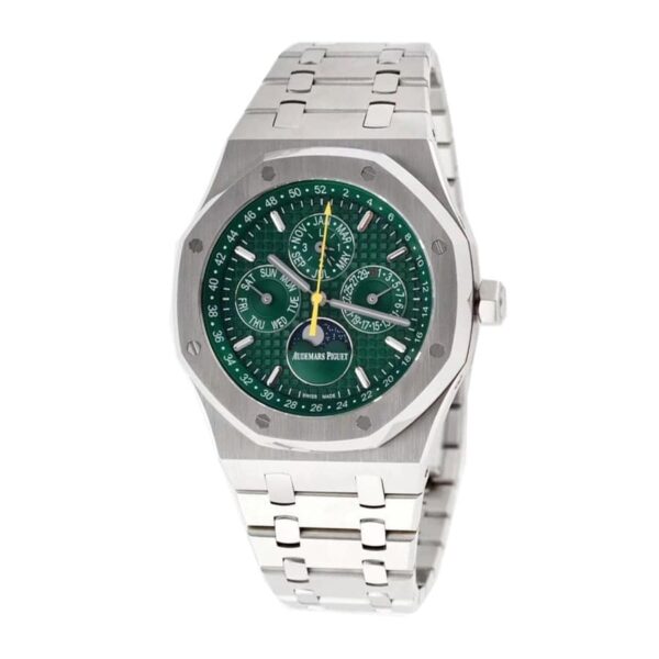 audemars-piguet-royal-oak-offshore-chronograph-green-dial-26574st-oo-26606st-03-multifunctional-series.jpg Audemars Piguet Royal Oak Perpetual Calendar 26574ST Blue Dial Top Grade Super Clone 1:1 Replica Watch | V-UNION
