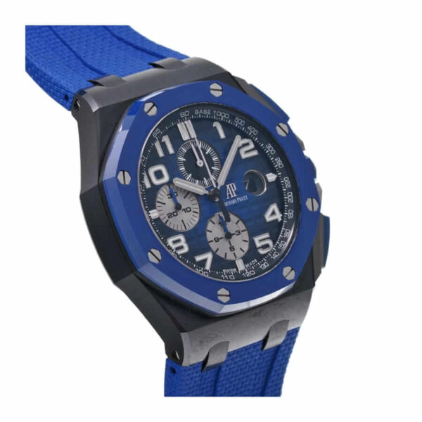 audemars-piguet-royal-oak-offshore-novelty-chronograph-1-2.jpg Audemars Piguet Royal Oak Offshore Chronograph 26405CE.OO.A002CA.01 Black & Blue Near Original Super Clone 1:1 Replica Watch | V-UNION