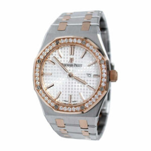 Audemars Piguet Royal Oak Ladies 67651SR.ZZ.1261SR.01 Diamond Bezel Super Clone 1:1 Replica Watch | V-UNION