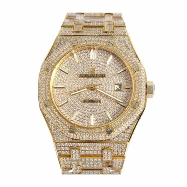 audemars-piguet-royal-oak-selfwinding-gold-15400sr-oo-1220sr-01-iced-out-replica-1.jpg Audemars Piguet Royal Oak 15400SR.OO.1220SR.01 Fully Iced Out Elite Super Clone 1:1 Replica Watch | V-UNION
