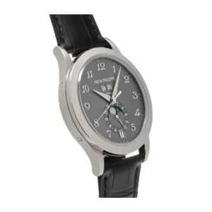Patek Philippe Complications 5396G-014 White Gold Blue Sunburst Super Clone 1:1 Replica Watch | V-UNION