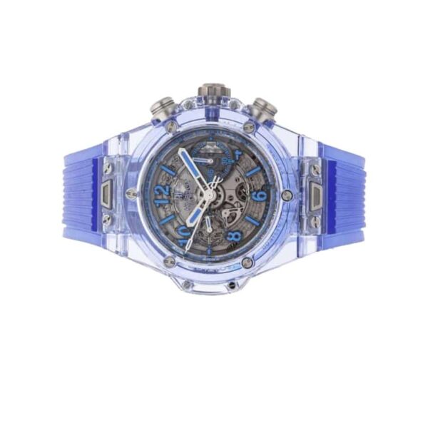 hublot-big-bang-unico-blue-sapphire-.jpg Hublot Big Bang Unico Blue Sapphire Flyback 411.JL.4809.RT Super Clone 1:1 Replica Watch | V-UNION