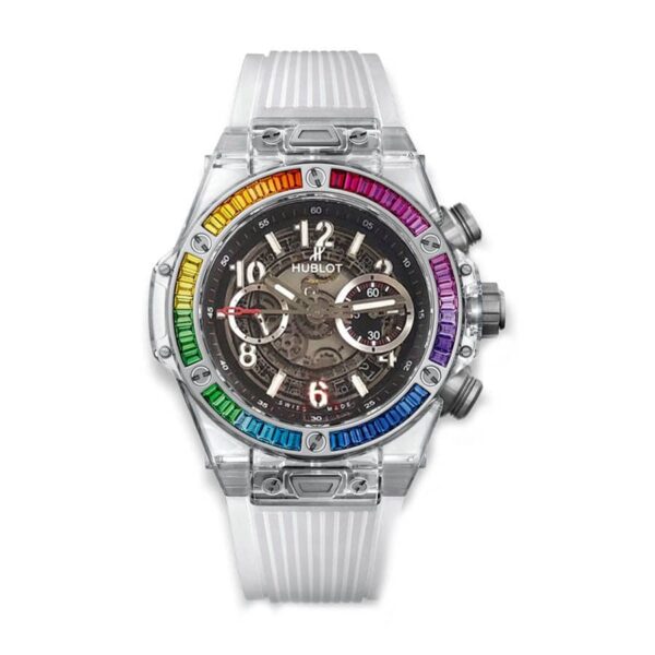 hublot-big-bang-unico-sapphire-rainbow-45mm-watch-411-jx-4803-rt-4099-1.jpg Hublot Big Bang Integral 441.JX.4802.RT.4099 Black Rainbow Premium Super Clone 1:1 Replica Watch | V-UNION