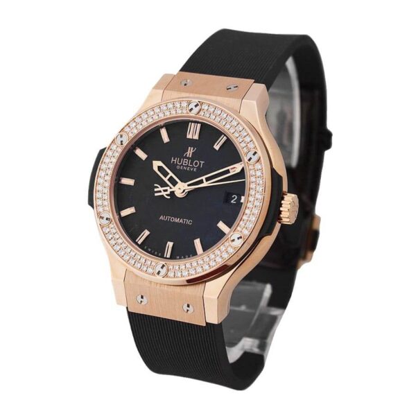 hublot-classic-fusion-best-edition-with-diamond-black-dial.jpg Hublot Classic Fusion 542.OX.1180.RX King Gold Super Clone 1:1 Replica Watch | V-UNION
