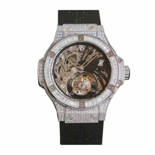 Audemars Piguet Royal Oak Openworked 411.JX.1170.RX Diamond Super Clone 1:1 Replica Watch | V-UNION