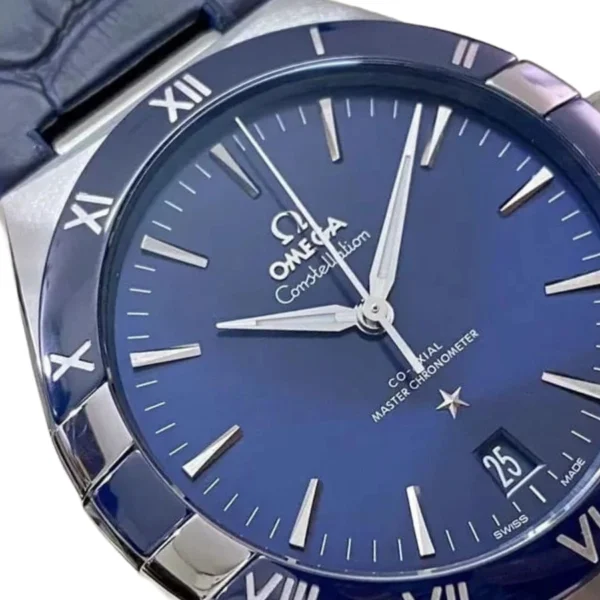 omega-constellation-blue-dial-replica-4.webp Omega Constellation Blue Dial 131.33.41.21.03.001 Premium Super Clone 1:1 Replica Watch | V-UNION