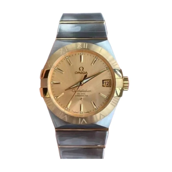 omega-constellation-gold-dial-replica-6.webp Omega Constellation Gold Dial 123.20.38.21.08.001 Super Clone 1:1 Replica Watch | V-UNION